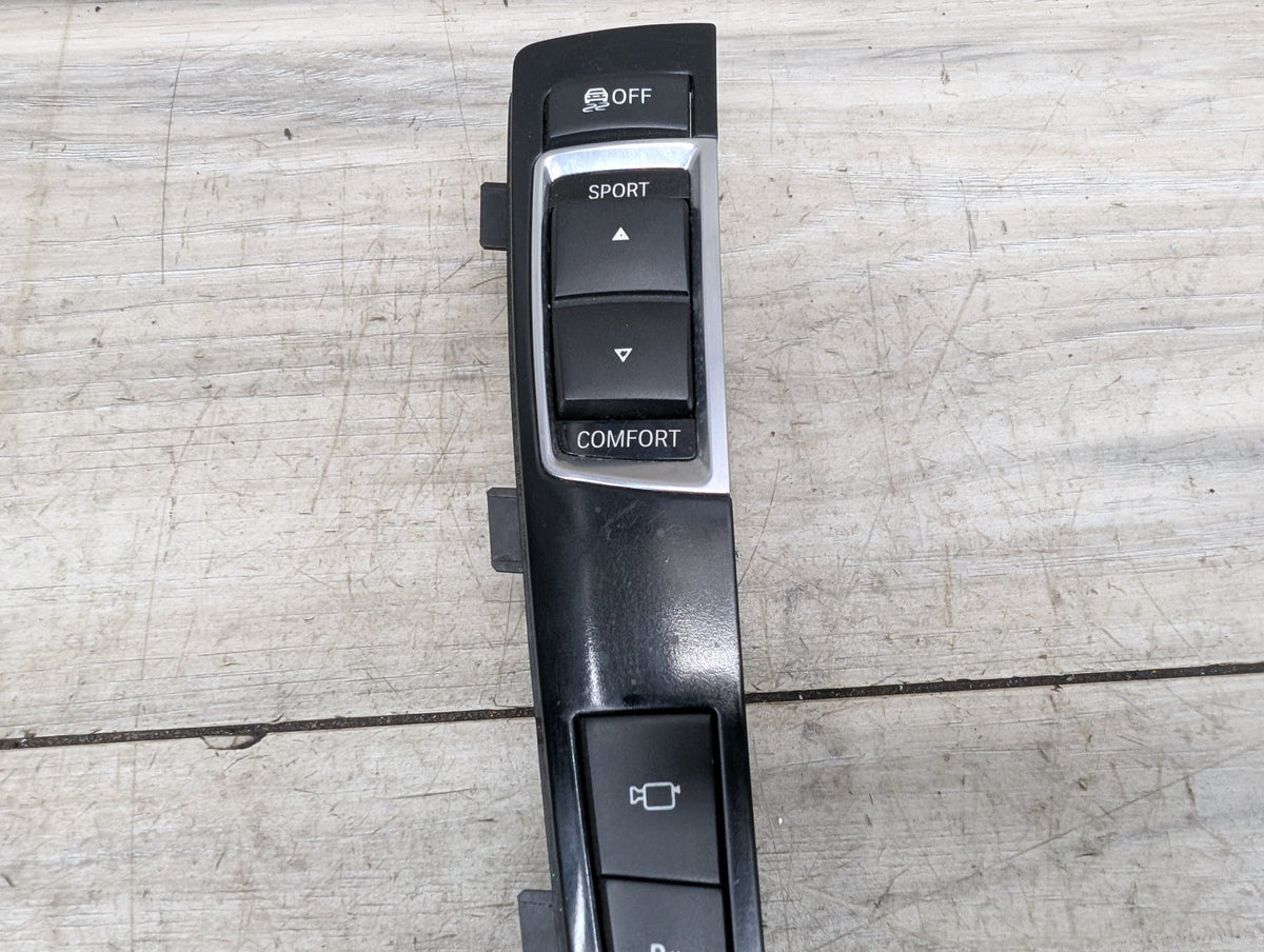 09-15 OEM BMW F01 F02 740 750 B7 Center Console Traction Sport Operating Switch