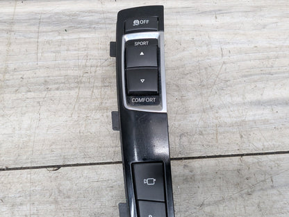 09-15 OEM BMW F01 F02 740 750 B7 Center Console Traction Sport Operating Switch