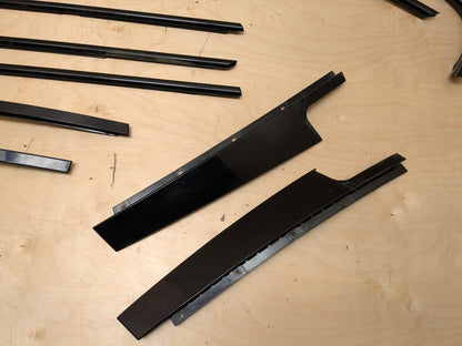 12-20 OEM BMW F30 F80 Front Rear Left Right Door Shadow Line Trim Moldings SET