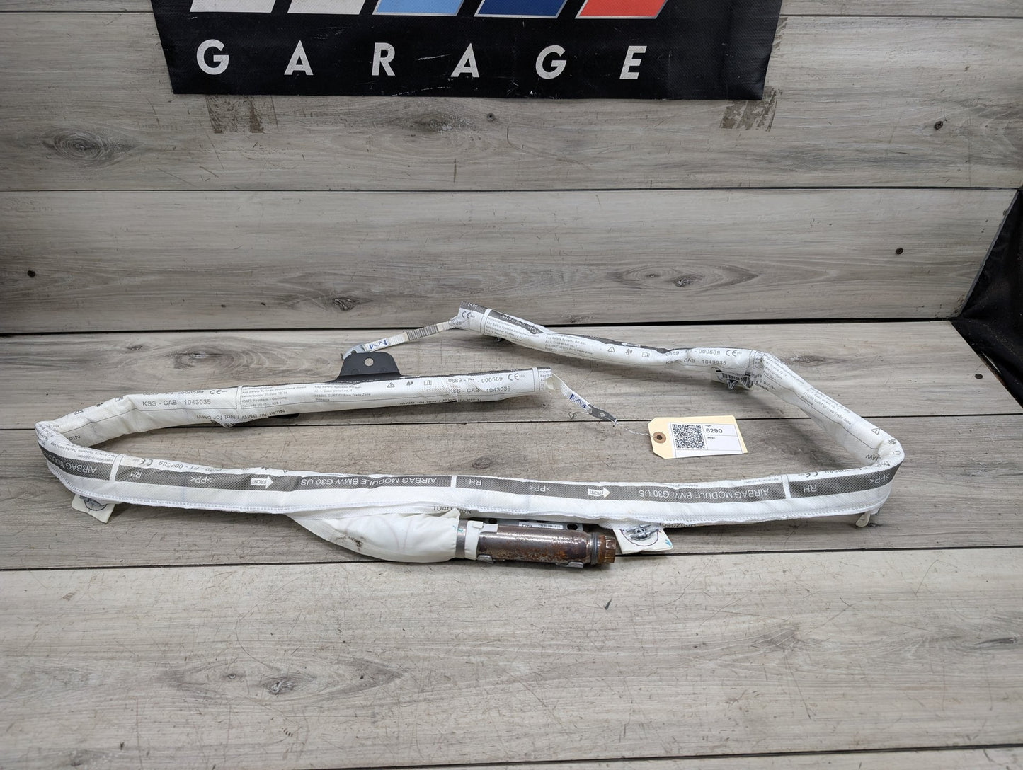 OEM BMW G30 530 540 M550 M5 Right Passenger Top Roof Head Air Bag Airbag Curtain