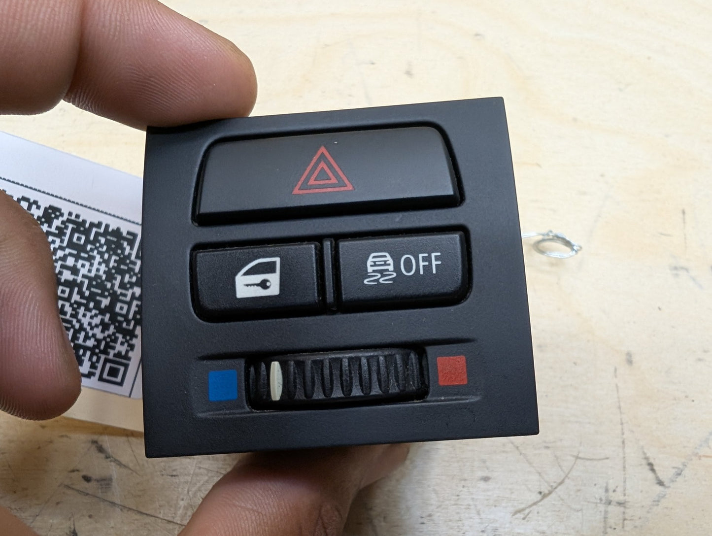 OEM BMW E90 E92 E93 LCI Center Door Lock Hazard Warning Flasher Control Switch