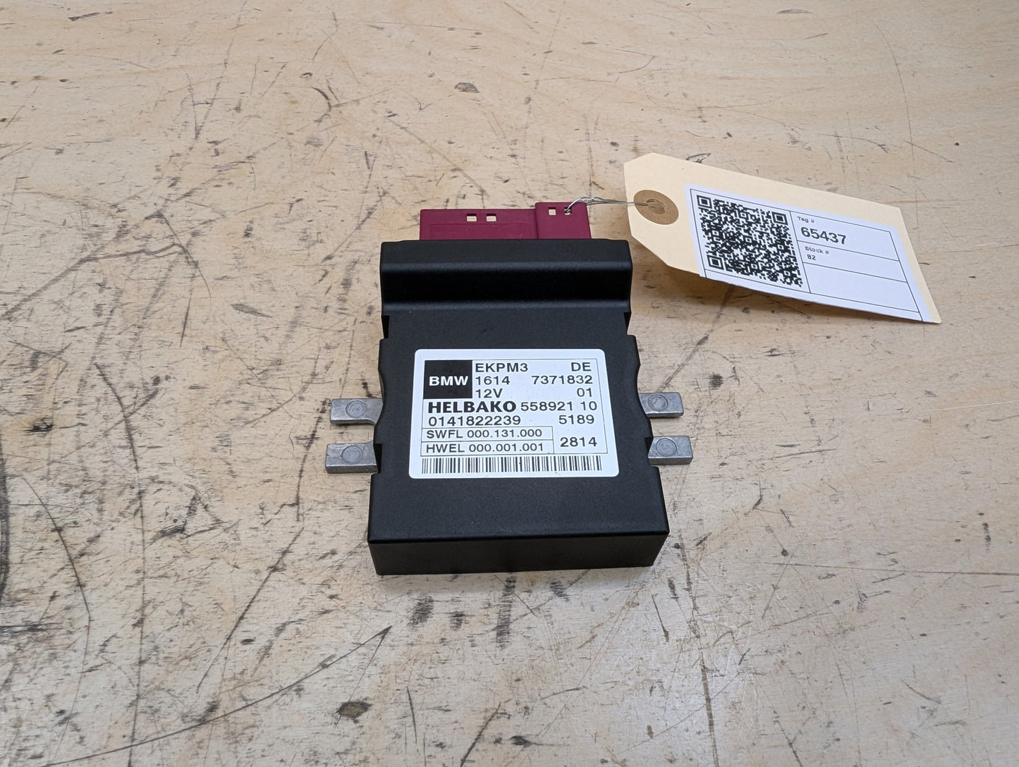OEM BMW F02 F10 F22 F30 F36 N20 N55 Helbako Fuel Pump Relay Control Module EKPM3