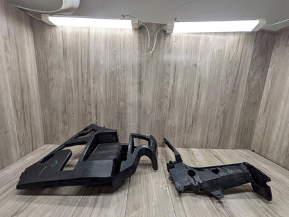 14-18 OEM BMW F85 X5M REAR Right Passenger Bumper Bracket Guide Support Mount