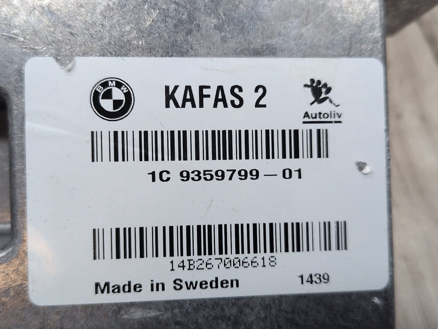 OEM BMW F32 F80 F82 X5 Driver Assist Lane Departure KAFAS Camera Control Module