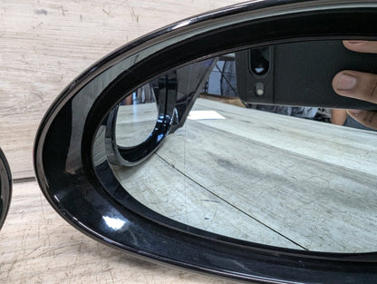 2008-2013 BMW 128i E82 Front Left Right Side Mirror Assembly BlackSET 7268305