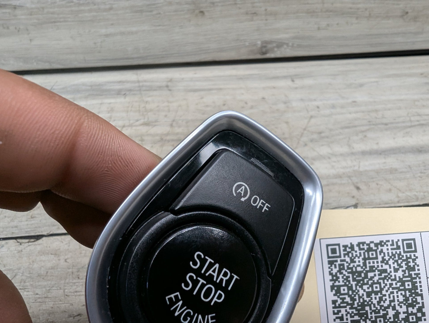 OEM BMW F22 F33 F80 F32 335 M3 M4 Auto Start Stop Ignition Button Switch Black
