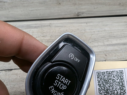 OEM BMW F22 F33 F80 F32 335 M3 M4 Auto Start Stop Ignition Button Switch Black