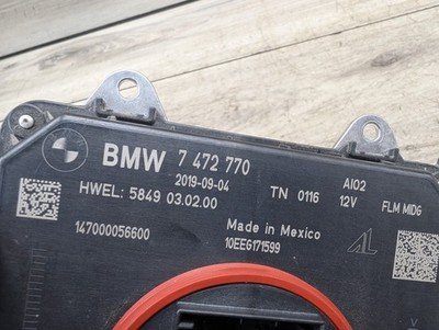 18-21 BMW X3 G01 Left Right Headlight Daytime Running Light Module SET 7472770