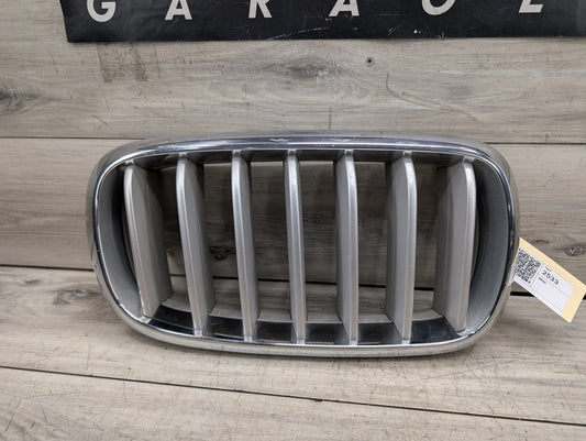 2014 - 2018 BMW X5 F15 Front Right Passenger Upper Bumper Cover Kidney Grille 7316054 N63B