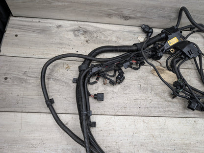 2014 - 2018 BMW X5 F15 Engine Motor Wiring Wire Harness 8654740 N63B44O1