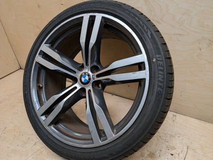 OEM BMW G11 G12 G32 740 750 M760 Wheel Rim 20x8.5" ET25 Double Spoke Style 648M