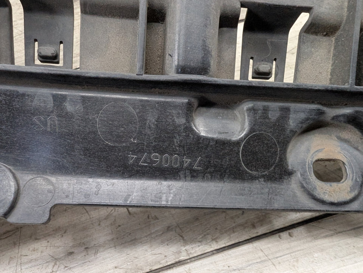 18-21 OEM BMW G01 F97 X3 REAR Center Lower Reinforcement Bumper Bracket Support