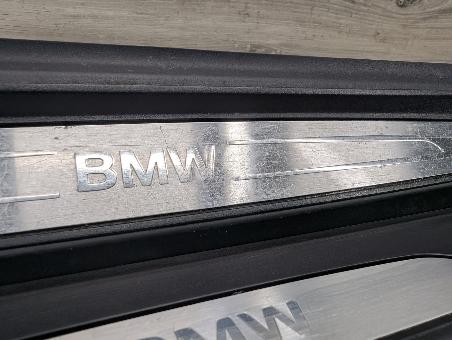 2014 - 2019 BMW 340 F34 Front Rear Left Right Scuff Plate Door Sill SET 7410460 B58B30M0