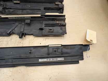 2012-2018 BMW 328i F30 Right Passenger Side Rocker Panel Brackets SET 8507422