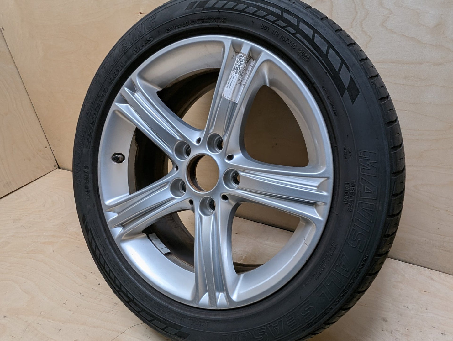 OEM BMW F30 F32 F33 F36 328 335 428 Wheel Rim 17x7.5 ET:37 Star Spoke Style 393