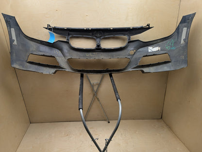 DAMAGE* 12-18 BMW 335i F30 Front & Rear Bumper Covers Pair OEM M SPORT