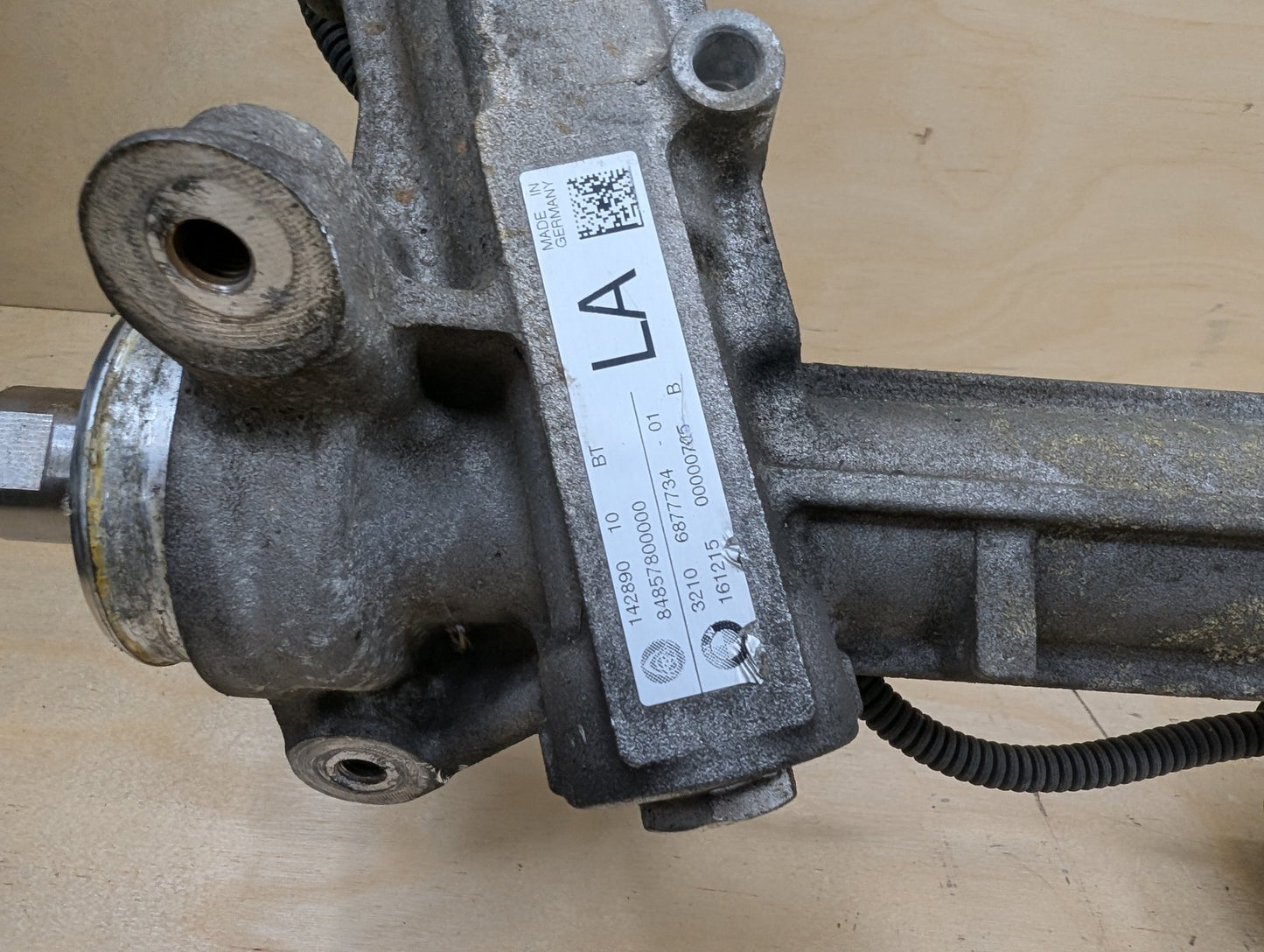14-19 OEM BMW F15 F16 X5 X6 xDrive AWD Steering Gear Rack &amp; Pinion Electric LA