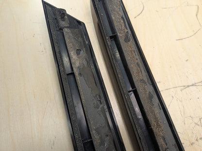 15-18 OEM Audi Q3 Rear Liftgate Trunk Lid Spoiler Rear Left Right Window Trim Molding SET