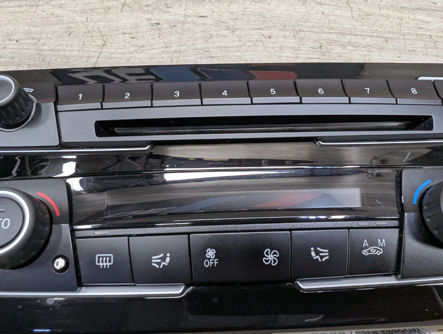 16-18 OEM BMW F30 F32 F34 F80 M3 AC Heater Control Panel Radio Media Buttons