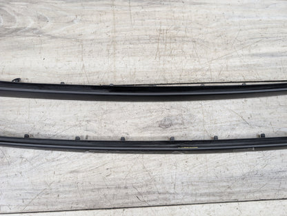 2021-2026 BMW 430i G22 Front Left Right Side Windshield Drip Trim Molding SET 7475009