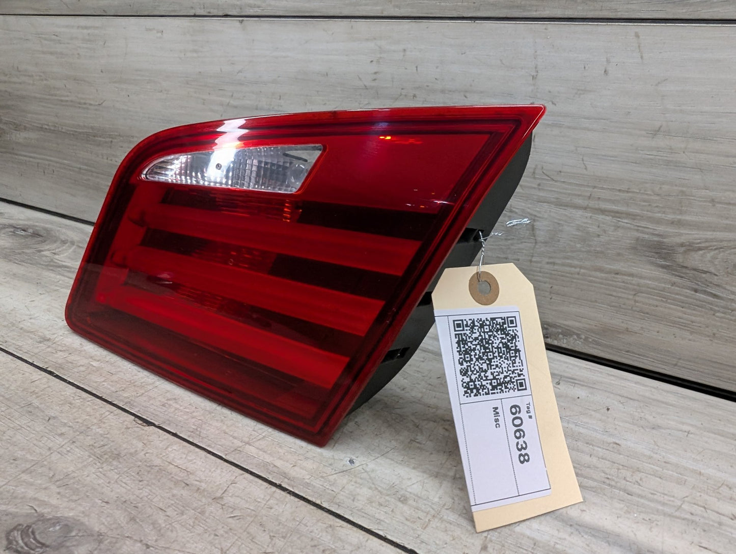 11-13 OEM BMW F10 528 535 550 M5 Right Passenger Side Inner Trunk Tail Light