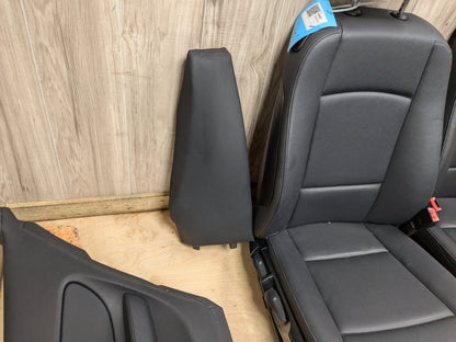 08-13 OEM BMW E82 128 135 COUPE Interior Front Rear Seats Door Panels BLACK