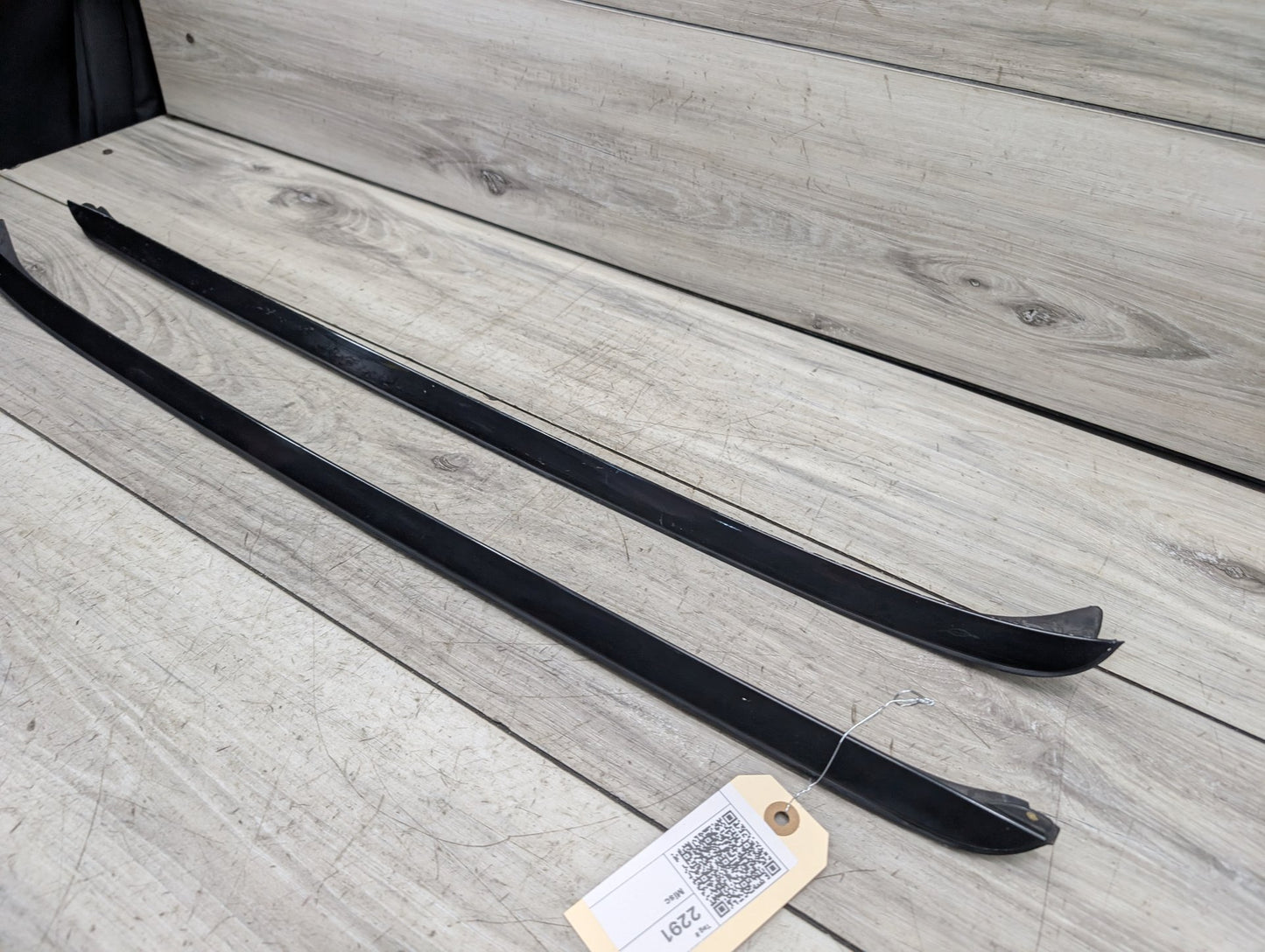 2007 - 2013 BMW X5 E70 Front Left Right Side Windshield Drip Trim Molding SET 7250395 N62B48B