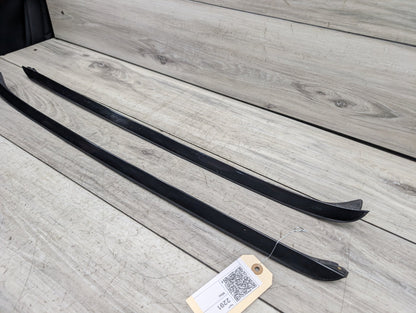 2007 - 2013 BMW X5 E70 Front Left Right Side Windshield Drip Trim Molding SET 7250395 N62B48B