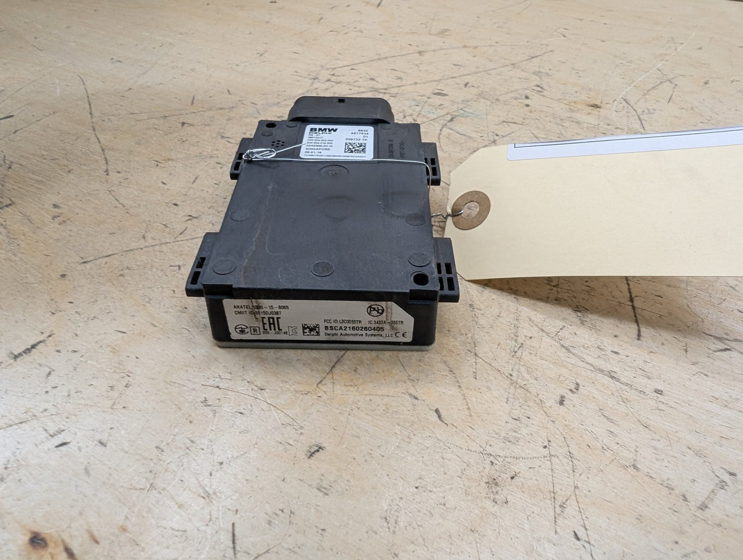 2016-2022 BMW 750i G12 Blind Spot Lane Sensor Radar Module 6877834