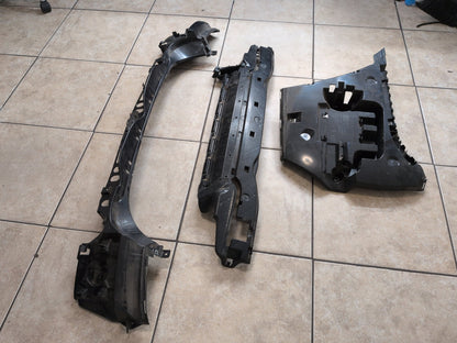 2011-2016 BMW M5 F10 Rear Left Driver Bumper Support Brackets SET 8053585 OEM