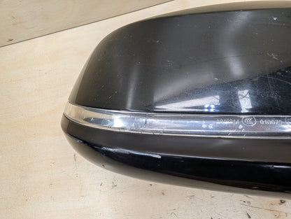 OEM BMW F30 328 330 335 340 Left Driver Side Mirror Heated Auto Dip SHADOW GLOSS