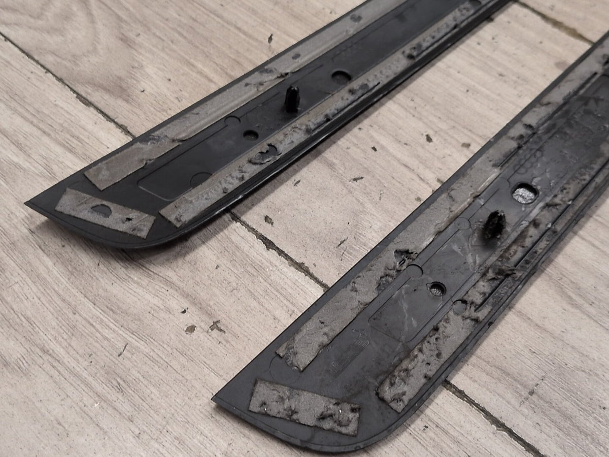 2010-2016 Audi S4 B8 Front Rear Left Right Scuff Plate Door Sill SET 8K0853376 OEM