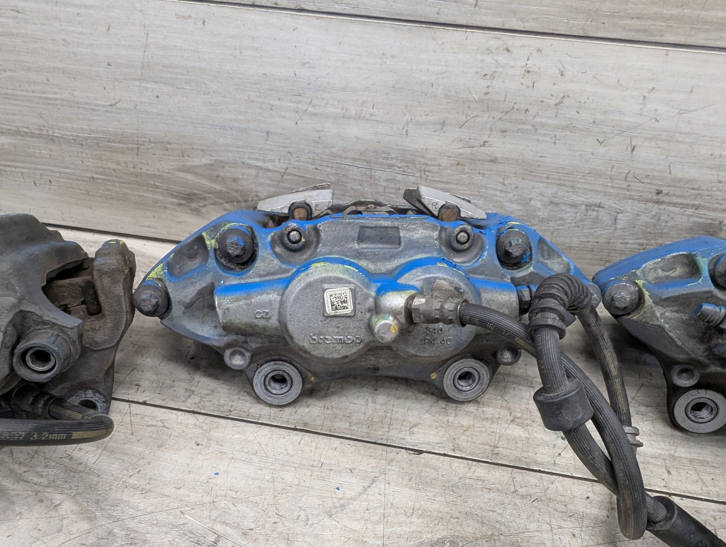 OEM BMW F30 F32 F36 335 435 440 Front Left Right Brake Caliper BREMBO PAINTED