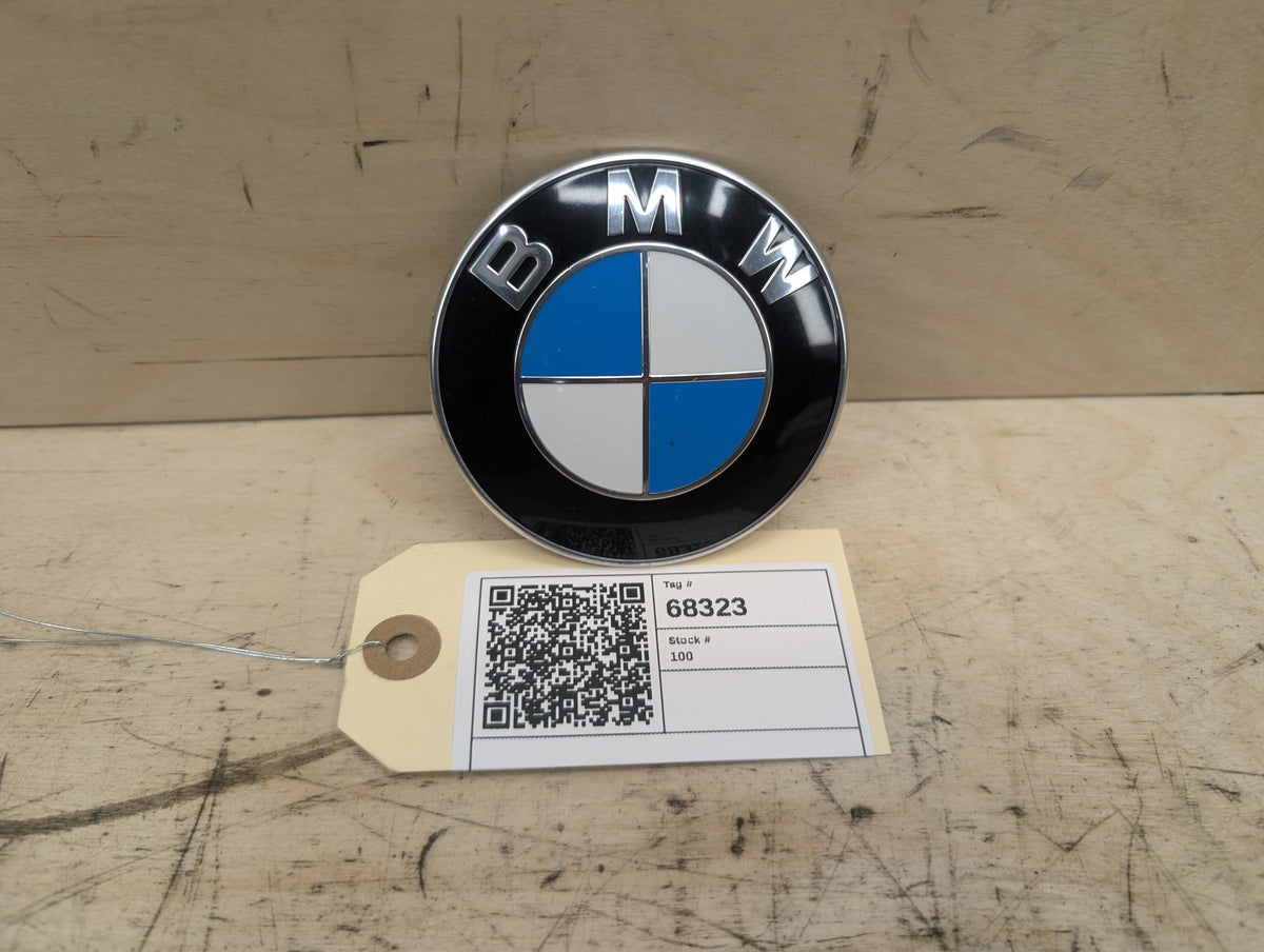 OEM BMW E82 E92 F02 F10 F22 F30 F44 F82 Rear Trunk Lid Round Emblem Logo 82MM