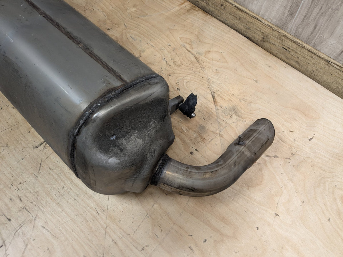 19-23 OEM BMW G20 330 Dual Exhaust Pipe Muffler Silver Tips B46 Engine