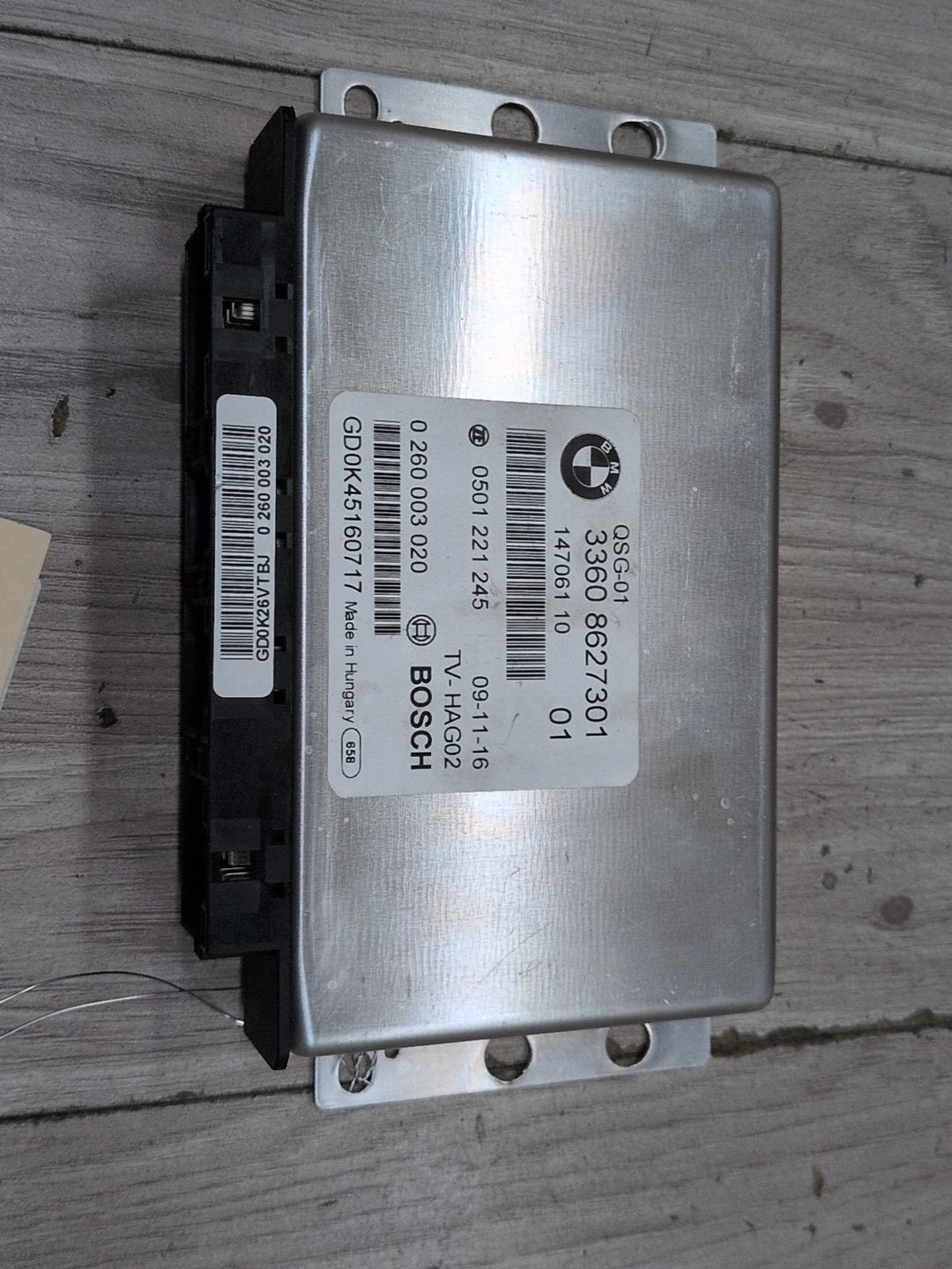 2014 - 2018 BMW X5 F85 Rear Differential Lock Module 8627301 S63B44T2