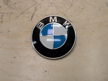 OEM BMW E82 E92 F02 F10 F22 F30 F44 F82 Rear Trunk Lid Round Emblem Logo 82MM
