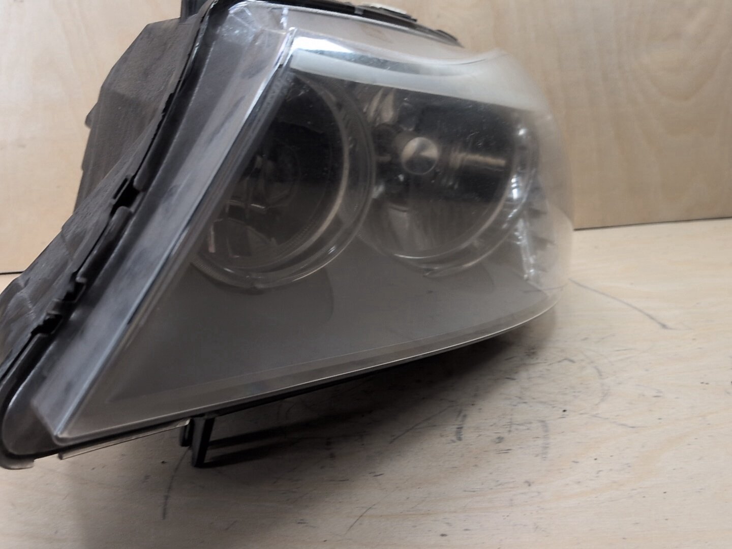 09-11 OEM BMW E90 328 335 LCI Left Driver Side Halogen Headlight w/ Modules
