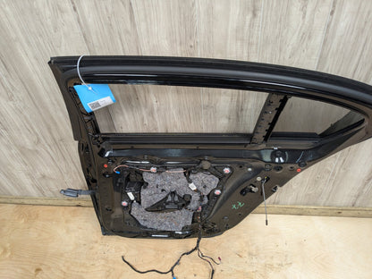 16-19 OEM BMW G11 750 xDrive SWB Rear Right Passenger Door Shell Panel Black 475