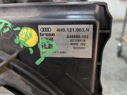 2008 - 2017 Audi S5 8T Radiator Fan Shroud Housing w/ Motor 4H0121003N