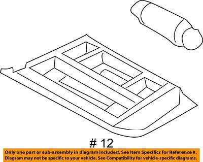 OEM BMW E82 E84 *E92* M3  Roof Console Dome Light SOS Switch