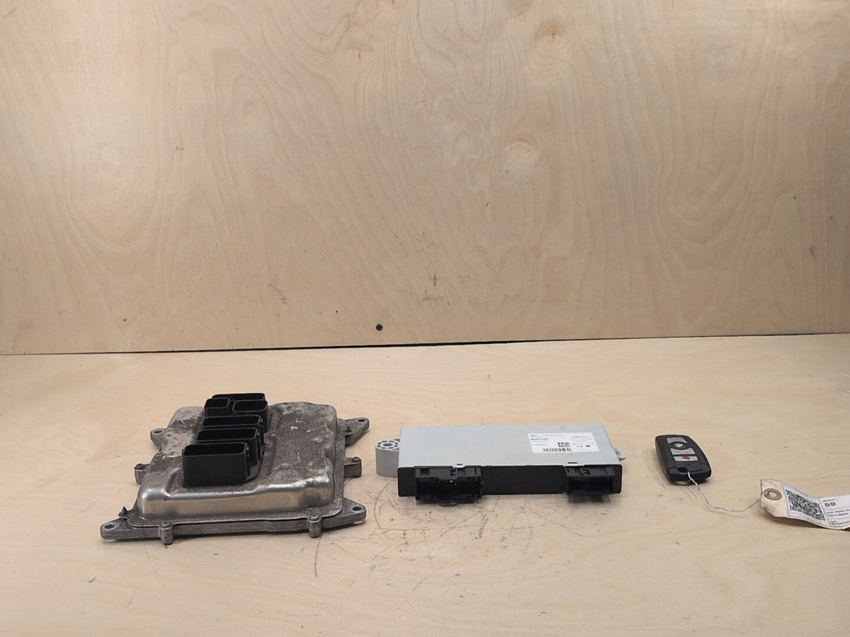 2011-2016 BMW X3 F25 Engine Motor ECU DME Computer w/ Cas & Key SET 8626171 OEM