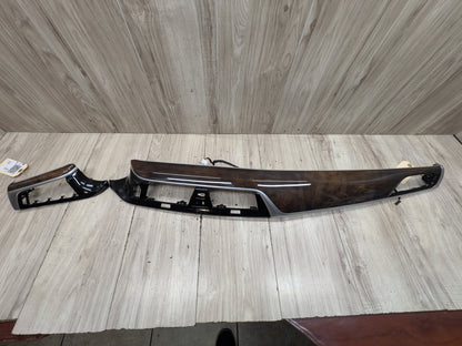 OEM BMW G30 530 540 M 550 Central Console Dash Panel Fine Wood Interior Trim SET