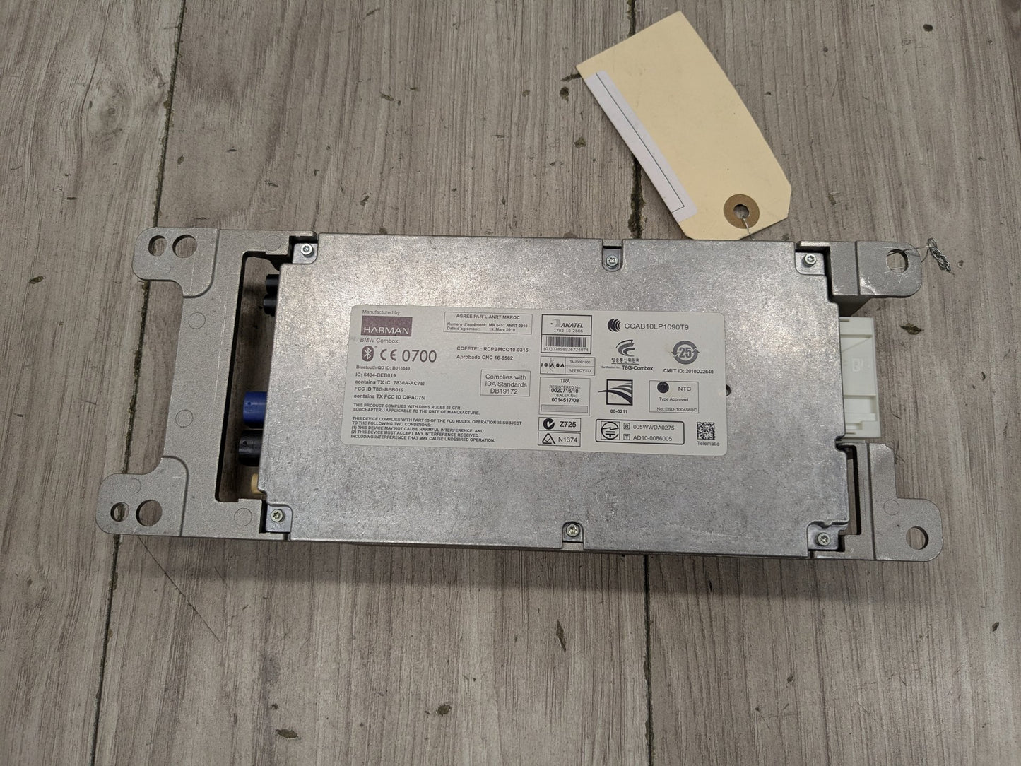 2011 - 2017 BMW X3 F25 Bluetooth Module 9257153 N20B20A