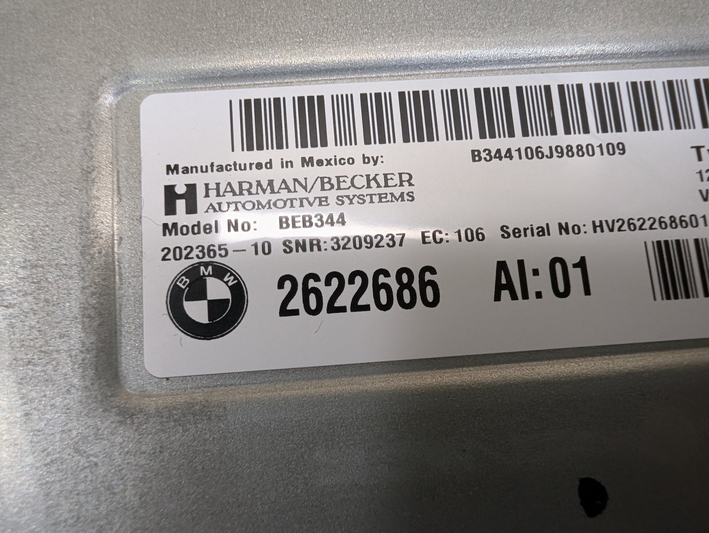 18-21 OEM BMW G01 F97 X3 X3M Hi-Fi HiFi Stereo Audio Amp Amplifier HARMAN BECKER