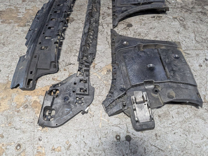 2017-2023 BMW 530i G30 Rear Left Right Center Bumper Support Brackets SET 7387296
