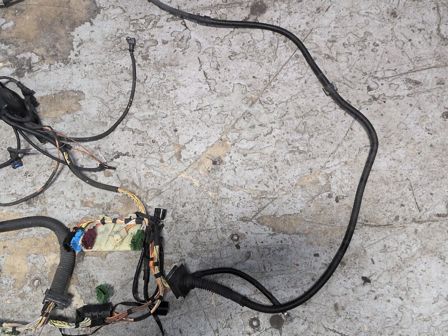2007-2013 BMW E93 328i AT Engine N51 Motor Transmission Wiring Wire Harness SET