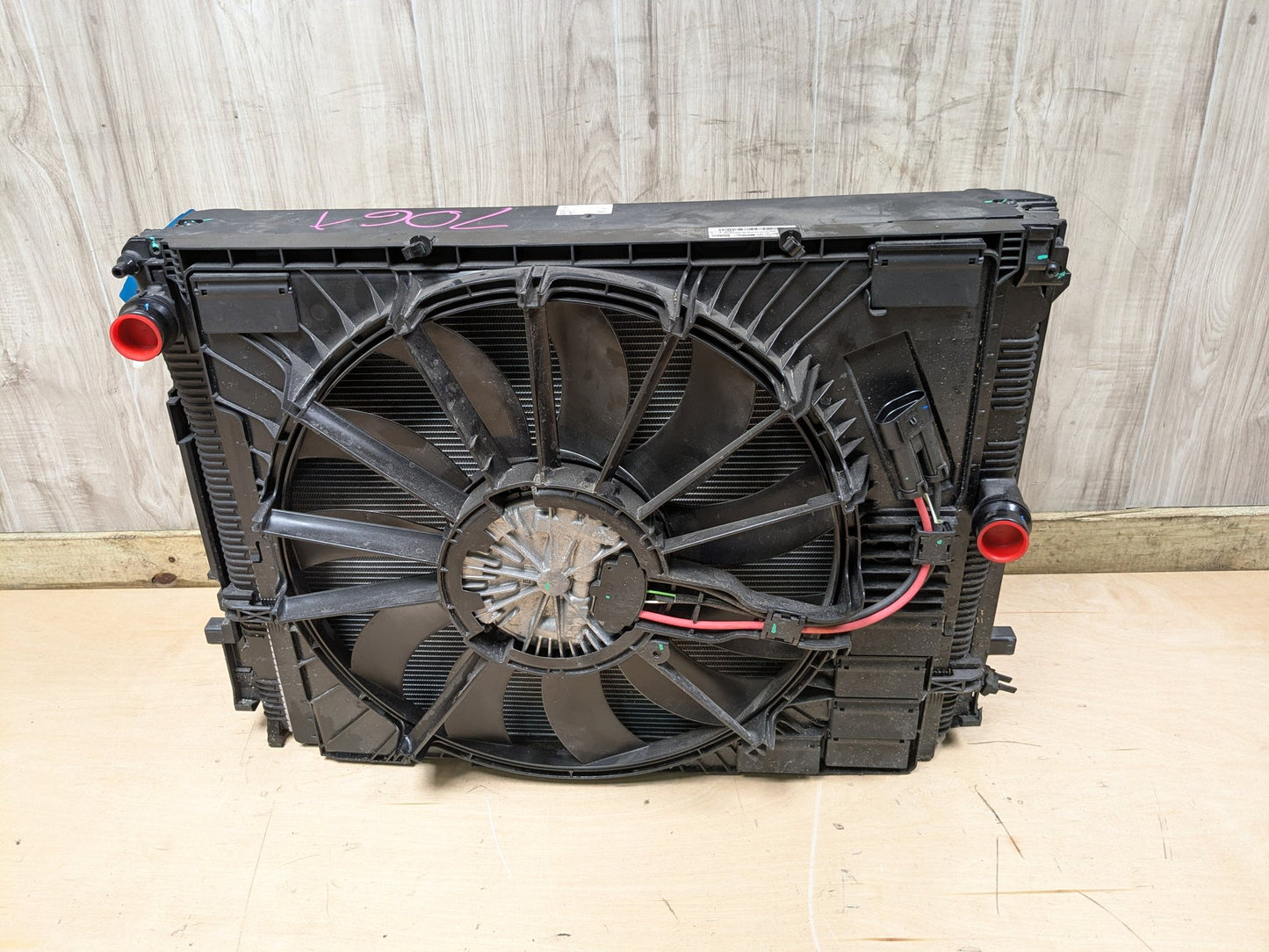2023 - 2026 BMW M2 G87 Radiator Cooling Condenser Fan Shroud Assembly SET 8095282 S58B30T0