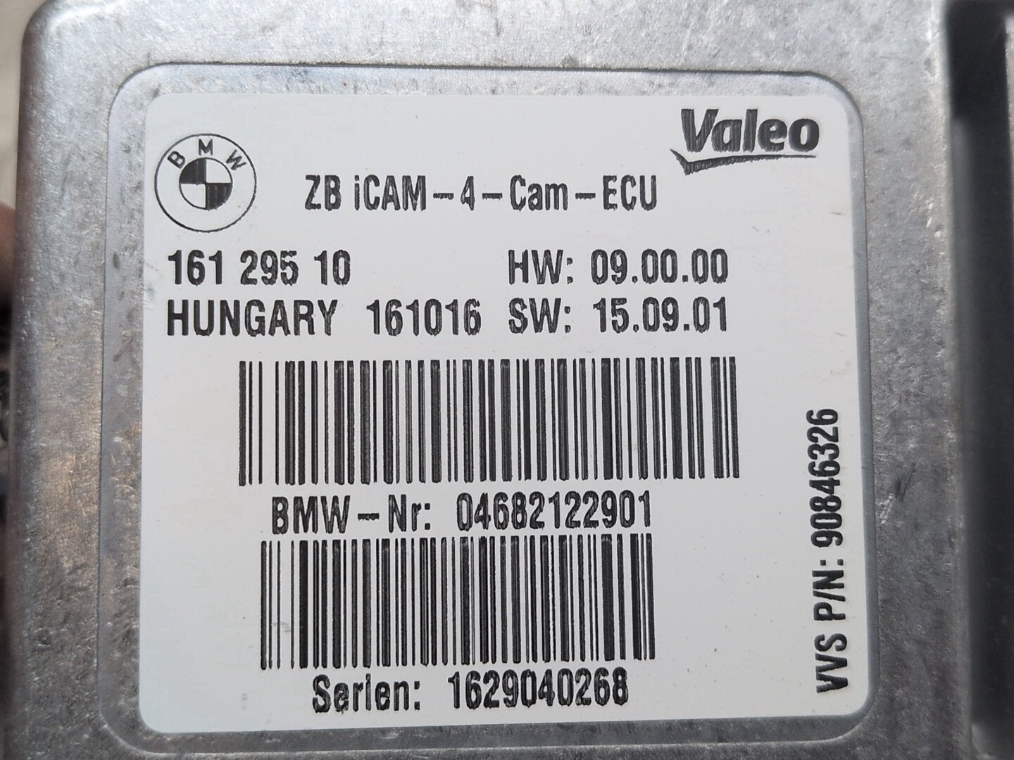 2015 - 2019 BMW X6 F86 Surround View Camera Module 6821229 S63B44T2