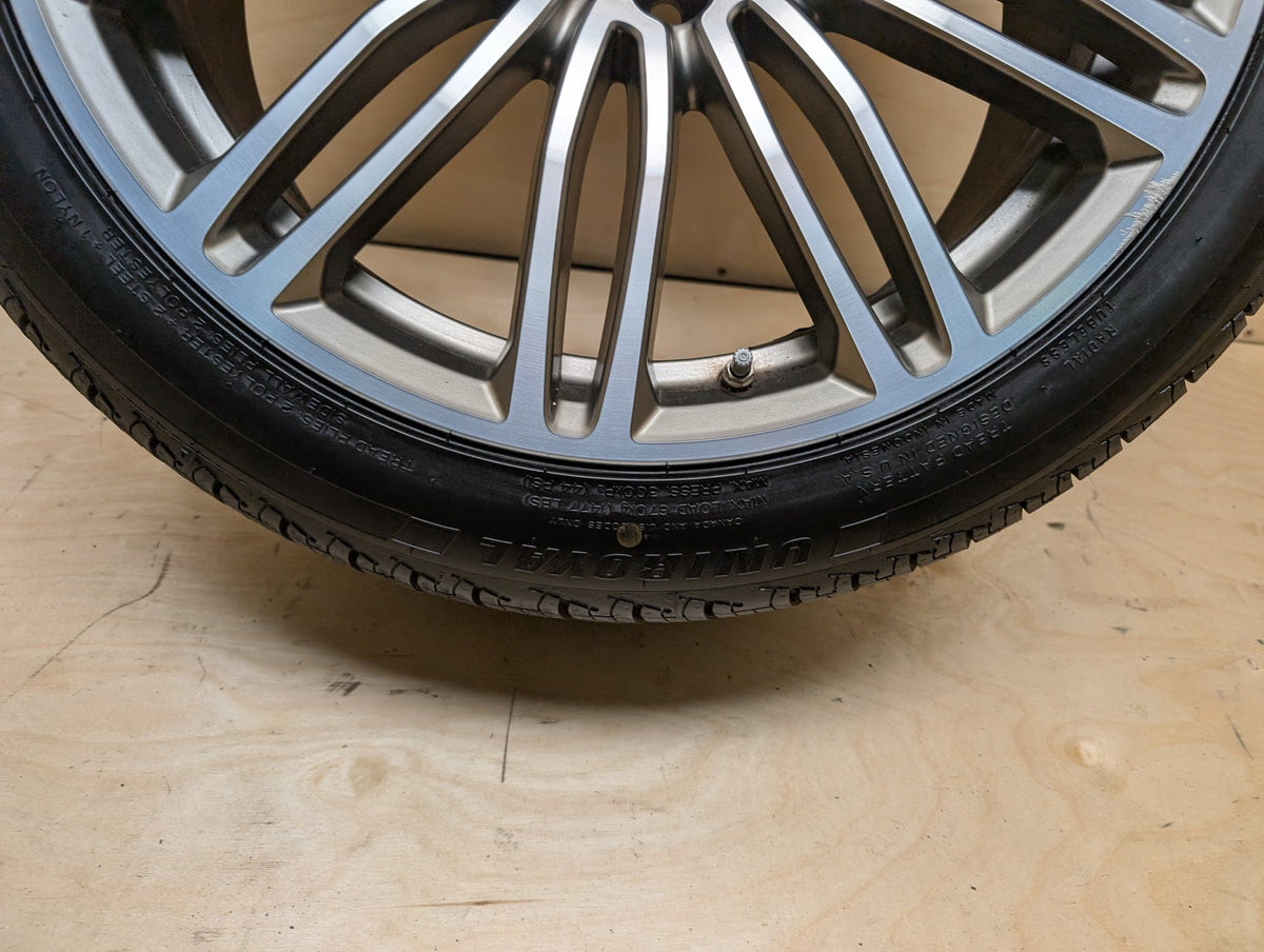 OEM BMW BMW G30 530 540 M550 Rear Wheel Rim Style 664M Silver R19x8" ET30